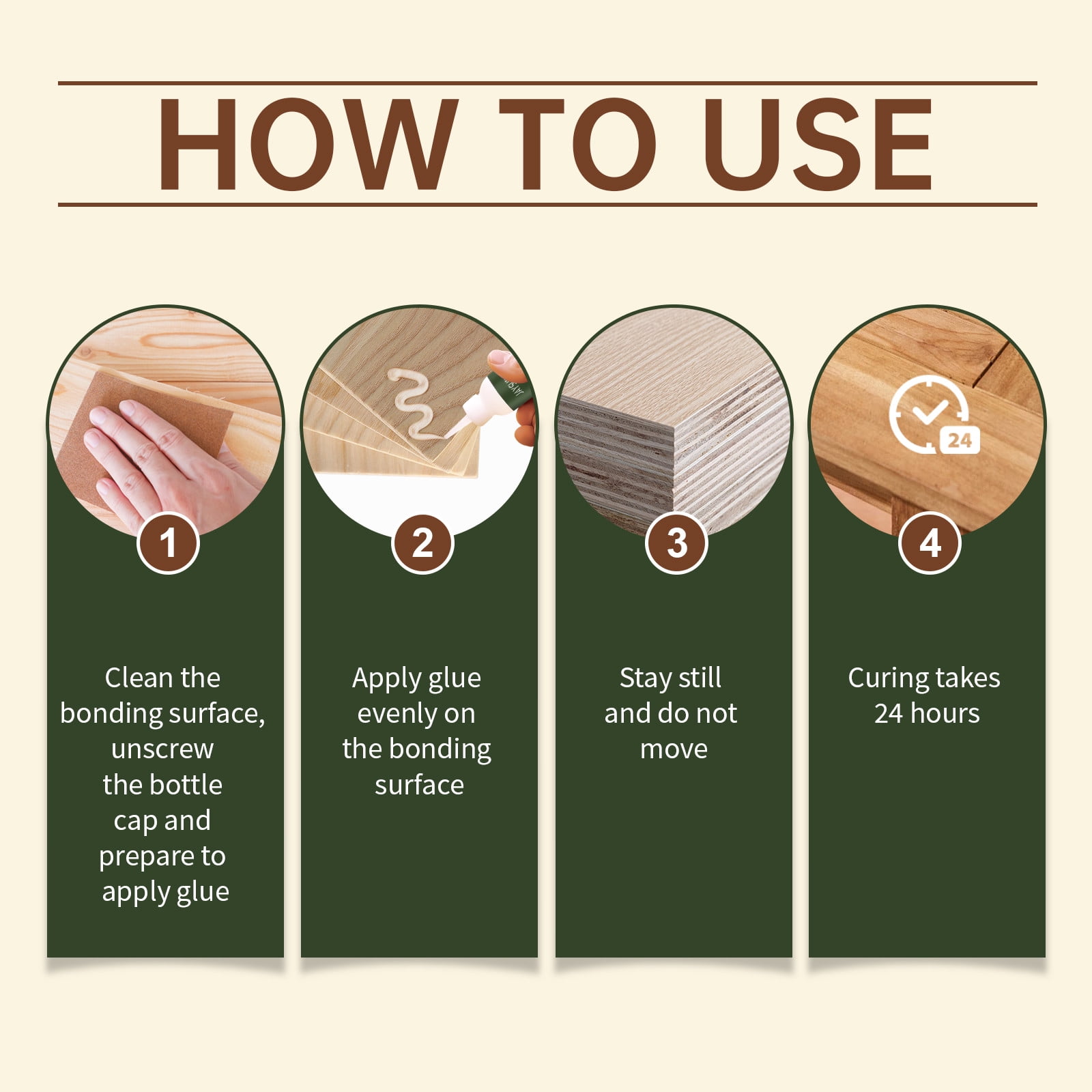 Cadorn Environment - friendly Woodworking Glue for Wooden Articles