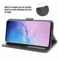 thumbnail image 1 of Mobile Phone Cover for Samsung S10, Cover Premium Pu Leather Tpu Flip Cover Magnetic Closure Card Compartment Stand Function Wallet with Lanyard Protective Cover, 1 of 7