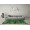 thumbnail image 3 of Ahgly Company Indoor Rectangle Persian Emerald Green Traditional Area Rugs, 3' x 5', 3 of 4