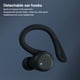 thumbnail image 5 of Auriculares Matsuzay compatibles con Bluetooth Deporte Música Reproducir Llamada manos libres Cables de audio/vídeo Rojo, 5 of 6