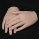 thumbnail image 4 of de exhibición de mano de maniquí de silicona pa , modelo de joyería pa uñas Piel blanca Colcomx Manos de práctica de uñas, 4 of 8