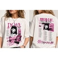 thumbnail image 3 of Doja Cat Vintage Graphic Tee, Tour Ma Vie 2026 Concert Merchandise Shirt with Tour Dates, 3 of 4