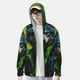 thumbnail image 2 of Fotbe Realistic Style Wolf Warrior Chaqueta con Protección Solar UPF 50+ para Hombre y Mujer, Camisa con Capucha y Bolsillos-XX-Large, 2 of 7