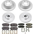 thumbnail image 2 of PowerStop Front and Rear Geomet Coated Brake Rotor and Pad Kit Fits: KIA Select Models CRK7286, 2 of 5