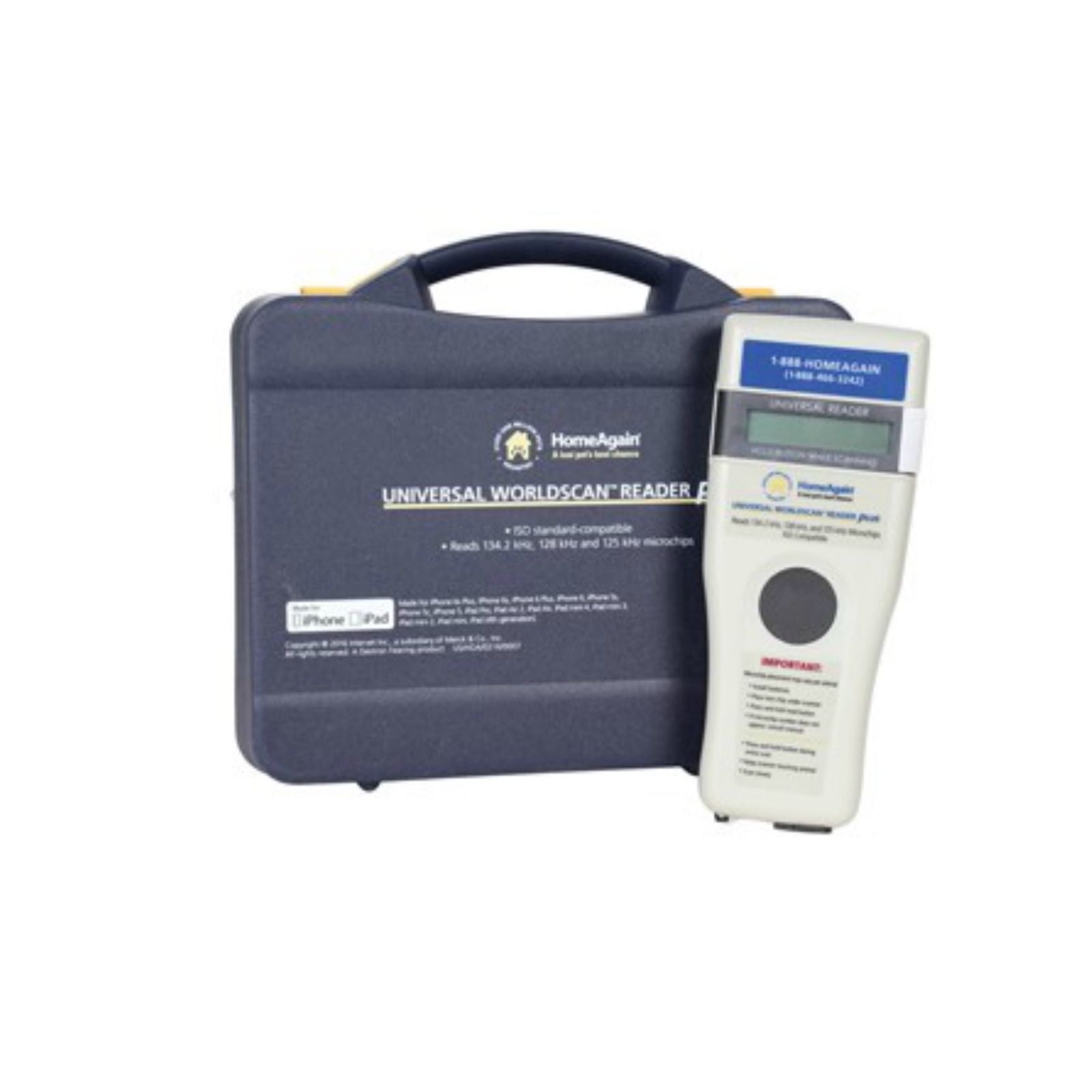 HomeAgain HomeScan Microchip Reader/Scanner Temp Scan ISO Read Only Pet