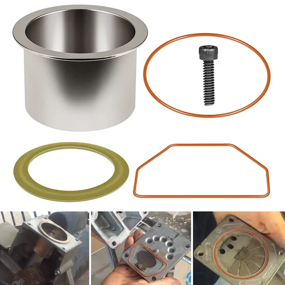 Air Compressor Cylinder Sleeve & Ring Kit ZAC0032 Valve Plate Kit For Craftsman
