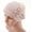 Beige, variant on Chemo Cap Headwear for Women Turbans Beanie Rose Flowers Hat Headwrap for Cancer Patient Hair Loss