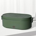 thumbnail image 3 of Lunch Box Electric Heated Lunch Kids USB Heated Lunch Box for Heated Lunch Boxes Food Warmer for Office Travel Green, 3 of 9