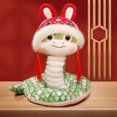 thumbnail image 3 of Xihbxyly Muñeca de Serpiente, Adorable Figura Decorativa, Juguete Coleccionable de Material Blando, Versátil para Exhibir, Regalo de Decoración para El Hogar, Ideal para Amantes de Las Serpientes, Ce, 3 of 5