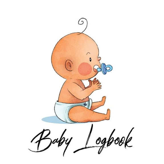 Baby Health Record Journal Book: Baby Logbook : Baby Design Log Book for Baby Activity: Eat, Sleep and Poop and Record Baby Immunizations and Medication (Series #29) (Paperback)