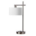 thumbnail image 1 of Dainolite 131T-SC Satin Chrome Table Lamp, 1 of 3
