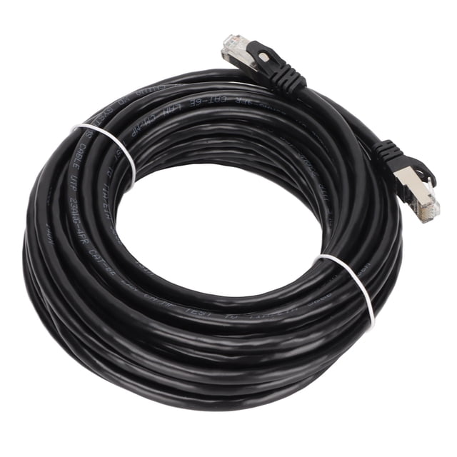 Cat 6 Ethernet, Faible Perte de Retour 10Gbps Haute 6830 Tête d'Impression Câble EMI Officejet Pro Vitesse RJ 45 Connecteur Cordon Internet pour PC 20 Mètres