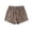 Brown, variant on uikmnh Mens Smooth Satin Sleep Shorts Comfort Stretch Fit Relaxed Everyday Shape Neat Tailored Lines for Everyday Errands,L