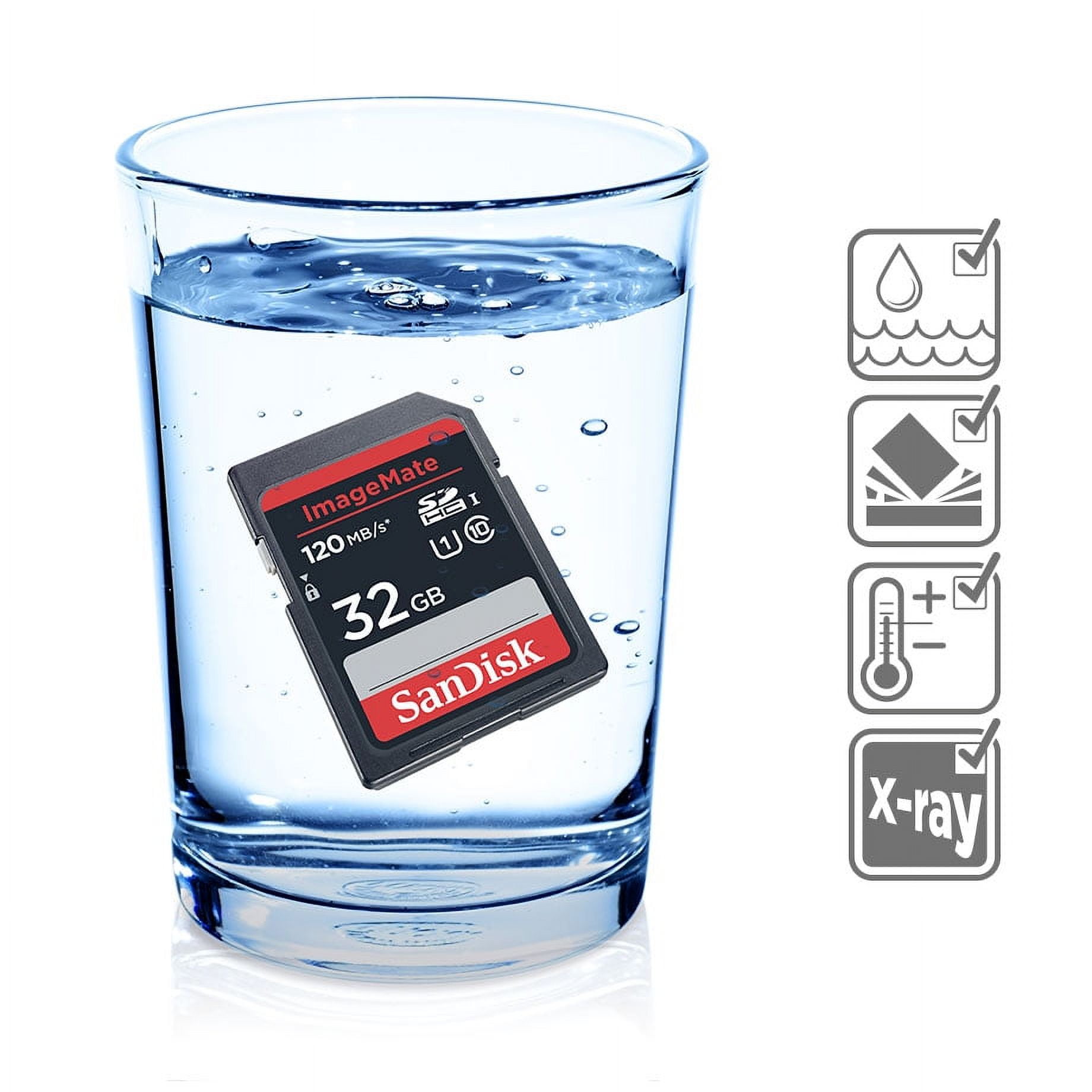 SanDisk ImageMate 32GB Micro SDHC Flash Memory Card with Adapter