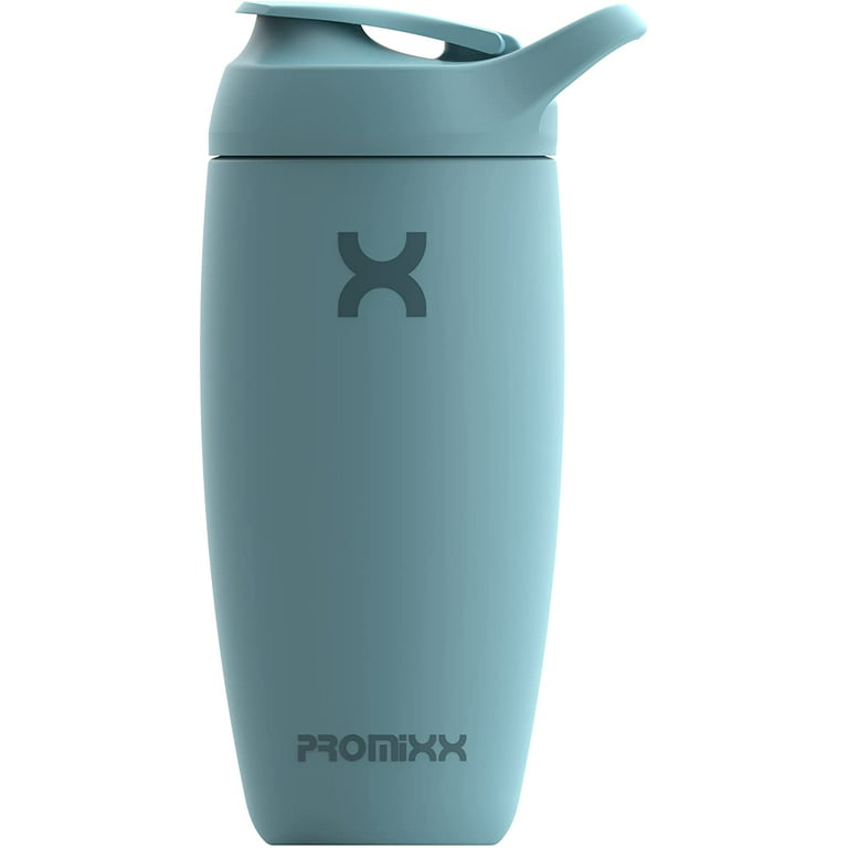 Promixx Premium Protein Mixes & Supplement Bottle Shaker - Graphite Gray - 24 oz