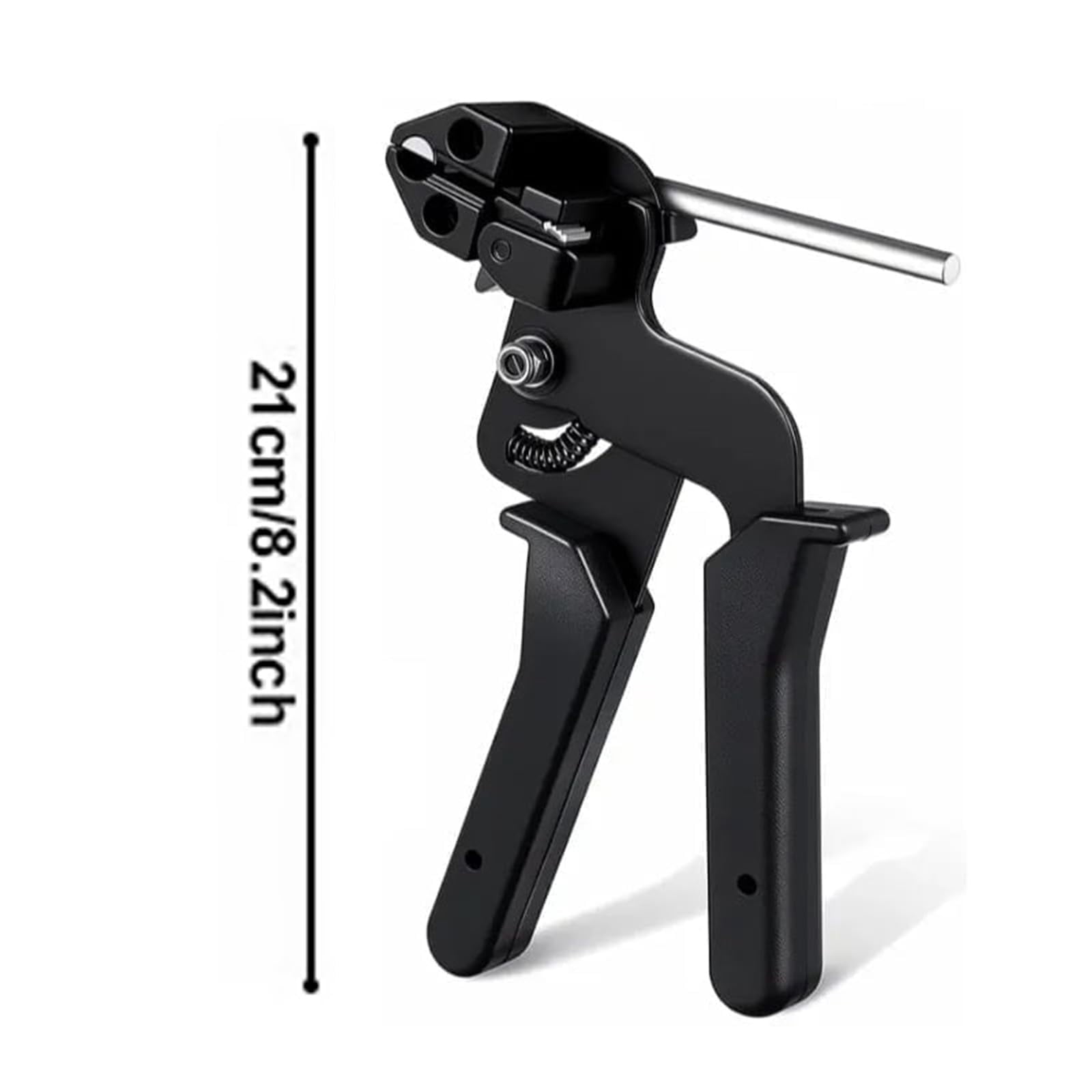 Stainless Steel Cable Tie Tool, Stainless Steel Cable Tie Gun Metal Zip Tie Tool for Fence Post Repair Kit