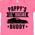 thumbnail image 4 of Inktastic Pappy's Lil' Racing Buddy with Car Silhouette Boys or Girls Baby Bodysuit, 4 of 5