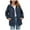 Blue, variant on Rain Jackets Women Women's Waterproof Raincoat Lightweight Rain Jacket Hooded Windbreaker with Pocket for Outdoor Light Gray,M