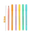 thumbnail image 2 of CNKOO Tank Style Highlighters Assorted Colors Six Pack Soft Headed Fluorescent Pen Label Pen Colored Small Fresh Candy Color Marker Pen Student Office Use 10ml New Arrivals 2024, 2 of 8