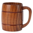 thumbnail image 1 of Jarra De Cerveza De Madera, Taza De Cerveza De Madera Multiusos Cómoda 300 Ml Para Leche Para Bar, 1 of 7