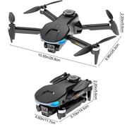HCBY GPS Drone with 4.3-Inch Screen Remote - 22-Min Flight Time, 1080P Camera, Obstacle Avoidance for Teens/Ages 14+ (2.4G, Brushless Motor, 3 Speeds)