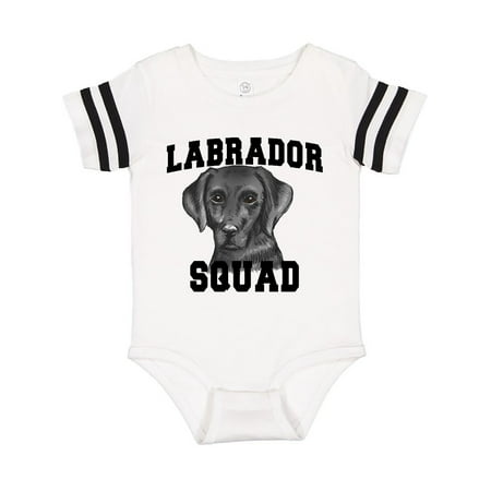 

Inktastic Dog Labrador Squad Gift Baby Boy or Baby Girl Bodysuit