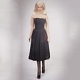 thumbnail image 2 of 1/6 Elegante Sin Tirantes Negro De Acción Femenina Ropa, 2 of 6