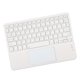 thumbnail image 4 of M Buder Teclado Inalámbrico con Panel Táctil 25.4 cm / 10 inches RGB Blanco, 4 of 9