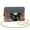Black Cat Doodle Gray, variant on Dachshund Dog Christmas Tree Print Crossbody Bags for Women PU Leather Crossbody Handbags Purses Christmas Crossover Shoulder Bag with Chain Strap