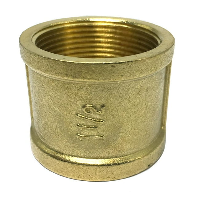 Racores de de aire, Racores de tubería ón rectos, Acoplamiento, Conector de tubo , Tamaño 3 DN40 kusrkot Adaptador de rosca de latón