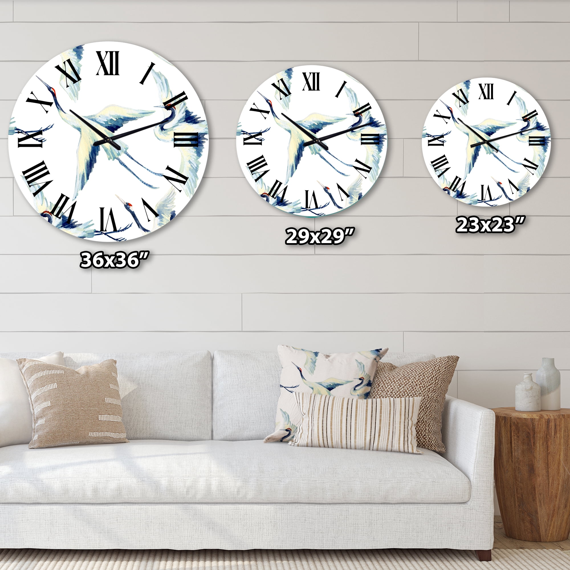 Designart 1 in Traditional Wall Clock