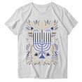 thumbnail image 2 of Blusas de Manga Corta para las Mujeres Divertida Impresión Cuello Redondo Camiseta Vintage, Blusas de Primavera para las Mujeres, 2 of 6