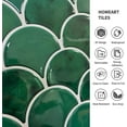 thumbnail image 4 of HOMEART Peel and Stick Backsplash Fish Scale Gel Tile, Scallop Stick on Wall Tiles Kitchen Backsplash, 4 of 7