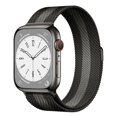 thumbnail image 1 of Correa Milanesa para apple watch, pulsera de acero inoxidable para iwatch serie 8, 7, 6, SE, 5, 4, 3, ultra, 49mm, 45mm, 44mm, 42mm, 38mm, 40mm, 41mm, 1 of 4