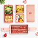 thumbnail image 3 of Bento Box Kit, 47.35OZ Bento Box Caja de Almuerzo para Adultos, 3 Compartimentos Bento Lunch Box, Contenedores de PreparacióN de Comidas para Adultos Rosa, 3 of 5