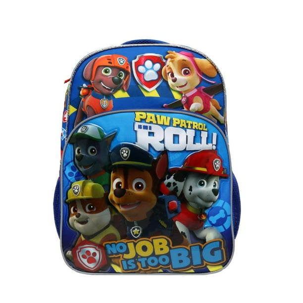 paw patrol backpack set