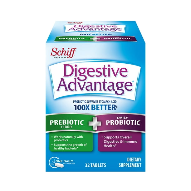 Digestive Advantage Prebiotic Plus Capsules Survives Better than 50