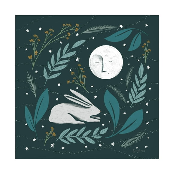 Farida Zaman 'Homage to Frida Pattern IID' Canvas Art