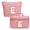 Pink, variant on Yoolife Travel Makeup Bag for Women Initial Travel Bag Teen Girls Gifts Cute Pink Makeup Bag Personalized Gifts for Women