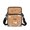 Capybara Summer Pattern, variant on FUIALDOLG Cell Phone Bag Case Retro Floral Stripe Pattern 2 Layer Crossbody Bag for Travel, Polyester Portable Crossbody Bags