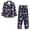 Christmas Candy Cane-blue, variant on Christmas Dwarf Pajama Sets for Women Long Sleeve Sleepwear 2 Piece Pjs Lounge Sets Classic Button Down Nightwear Soft Comfy Night Sets with Pockets