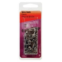 Hillman 122550-N Wire Nails 7/8", Bright Steel
