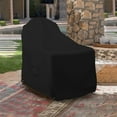 thumbnail image 5 of COVERS&ALL Adirondack Chair Cover, 12 Oz Waterproof UV & Weather Resistant All Season Protector, Outdoor Furniture Cover with Air Vent & Drawstrings (40" W x 37" D x 36" H, Black), 5 of 6