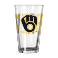 thumbnail image 2 of Logo Brands MLB Verre à Pinte 16oz (Milwaukee Brewers), 2 of 4