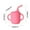 Pink, variant on ufehgfjh Up to 60% off, Silica Gel Toddlers Sippy Cups With Straw And Handles Non Spill Sealing Baby Straw Cup Removable Baby Training Cup Toddler Drinking Cup Clearance