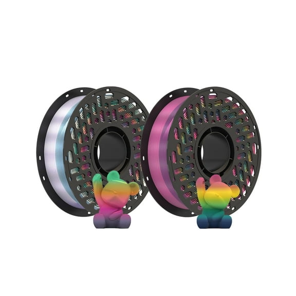CaiLab PLA  3D Print Filament 2 Pack for FDM 3D Printer Printing Materials,1KG Per Spool, 1.75mm Diameter