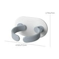 thumbnail image 6 of SSZMDLB under $5 Hair Dryer Holder Wall Mounted Hair Dryer Hanging Rack Adjustable Dryer Holder No Drill Installation Adhesive Mount for Bathroom Bedroom Vanity Organization, 6 of 9