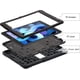 thumbnail image 2 of Funda para iPad 9.ª, 8.ª y 7.ª generación (funda para iPad 10.2 2021/2020/2019) Funda protectora a prueba de golpes con portalápices (negra), 2 of 5
