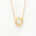 thumbnail image 5 of Pre-Owned Tiffany Tiffany T T Two Circle Necklace Mini Diamond Pink Gold (18K)... (Good), 5 of 13