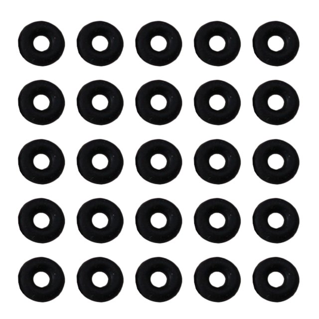unbranded 100Ud Piezas Stopper Bead Negro Para Manualidades Y Accesorios De Joyería DIY